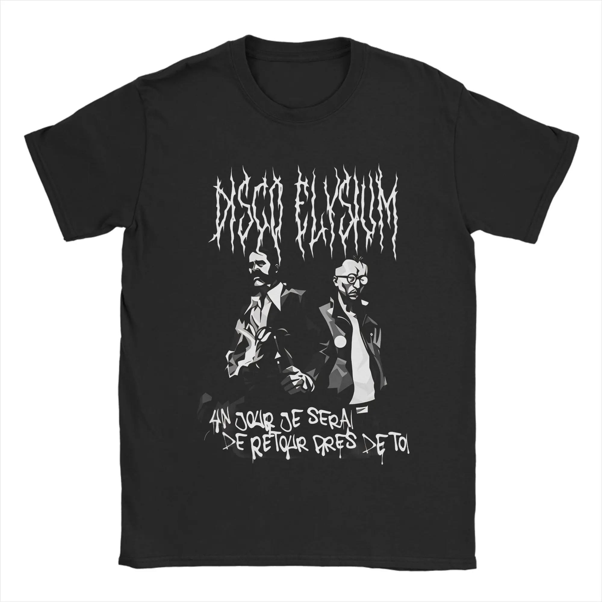 Disco Elysium Gaming T-Shirt Summer  Cotton T Shirts For Mens Harajuku Casual Tshirt Short Sleeve Streetwear Top Tees