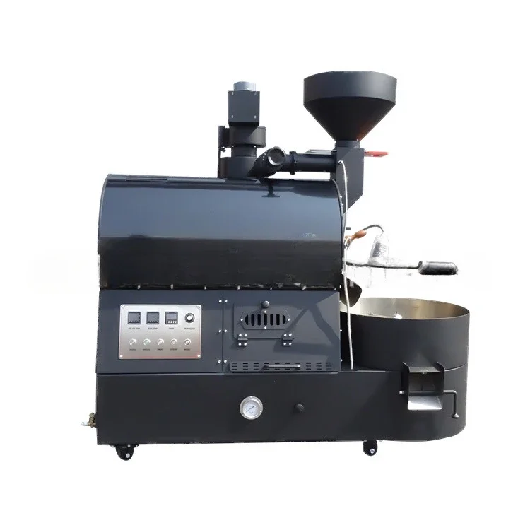 BY-6KG coffee roaster, gas small coffee bean roaster, drum frying machine, multi-function