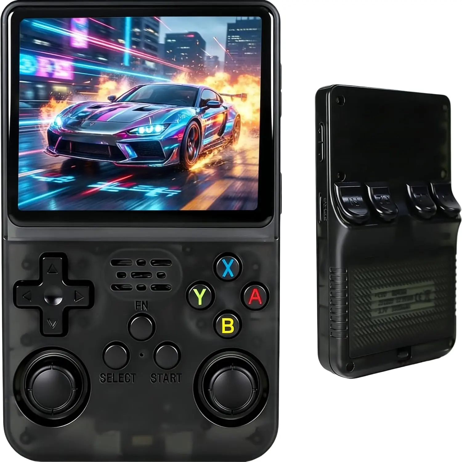 Consola de Juegos Retro Portátil R36s, Consola de Juegos Retro de 640x480, Pantalla IPS HD de 3.5 Pulgadas con Sistema Linux de Código Abierto Portátil