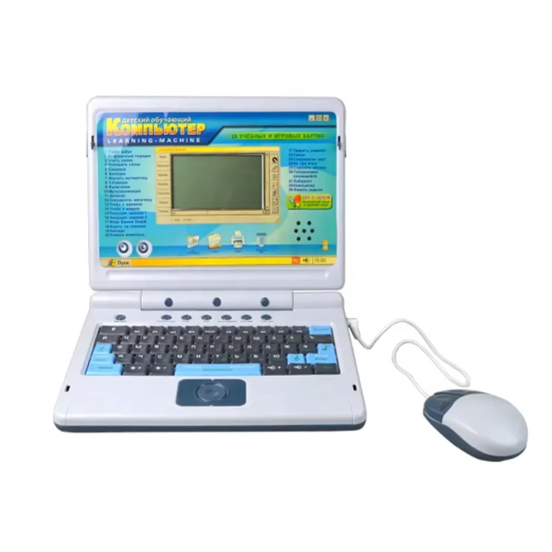 120 functions new arrivals early education toy laptop English and Polish bilingual languages learning machine kids computer toy