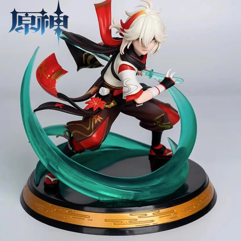 

Anime Genshin Impact Kaedehara Kazuha Figure Anime Figuur Action Ornament Model Collectible Desktop Decor Gift