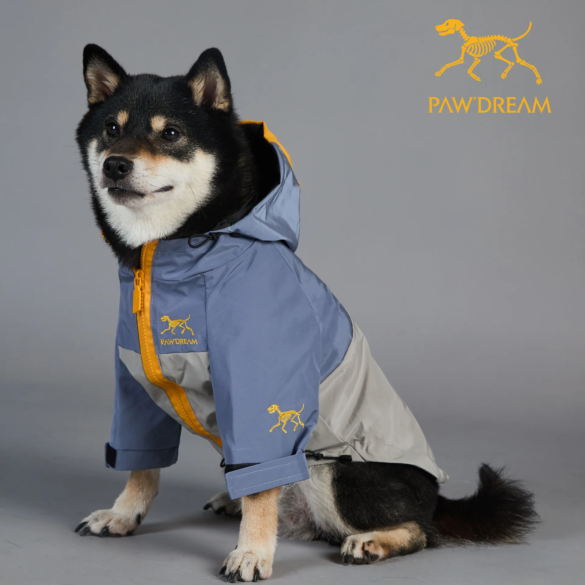 

Luxury Dog Waterproof Jacket Designer XL-5XL Large Dog Pet Winter Autumn Outdoor Clothing French Bull Labrador Raincoat