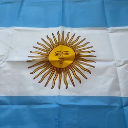 Bandera Argentina YIXIN de exterior en poliéster, pancarta colgante