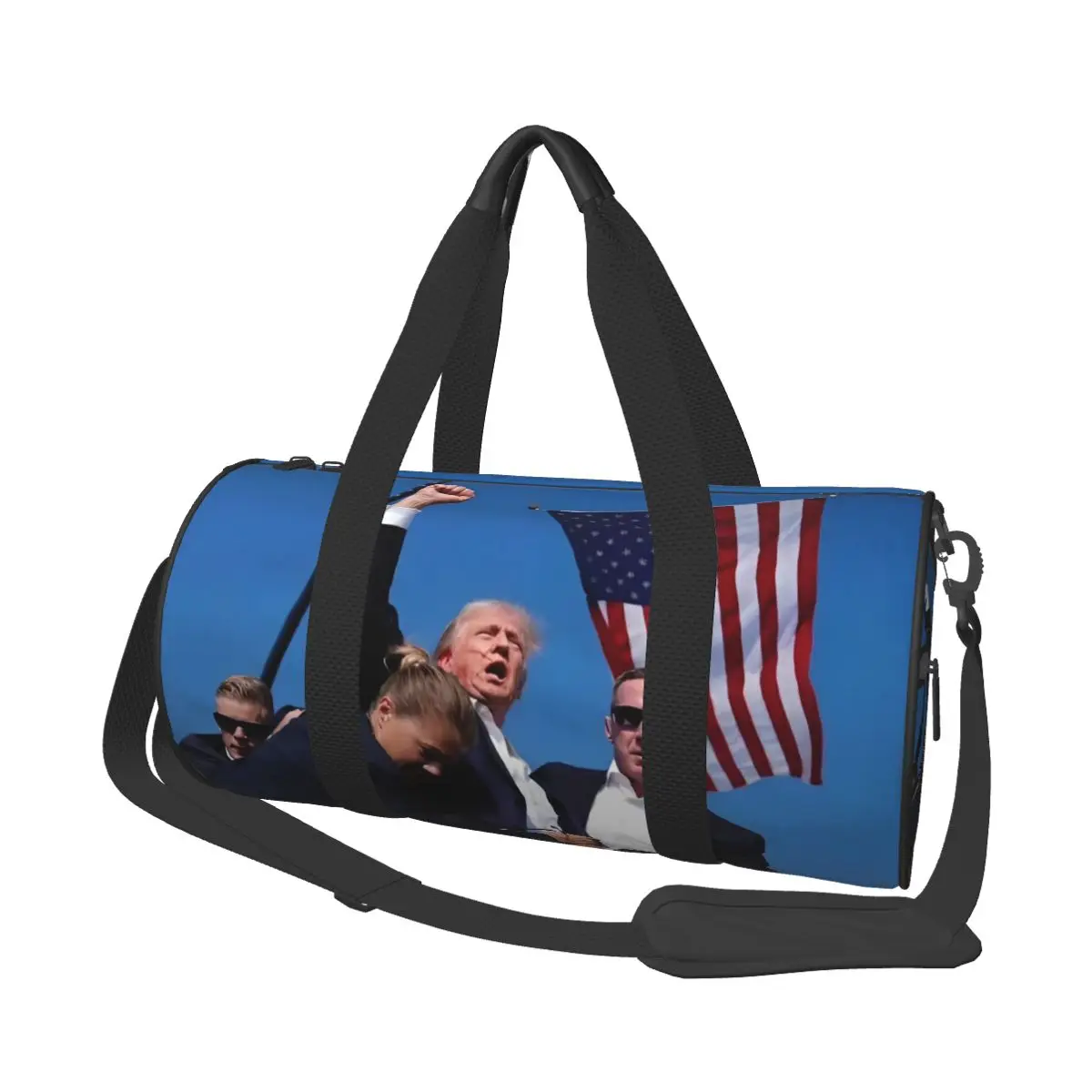 Attempted Assassination Donald Trump Travel Bag Casual Gym Bag Men Women Pattern Large Capacity Sports Fitness Bags Handbags