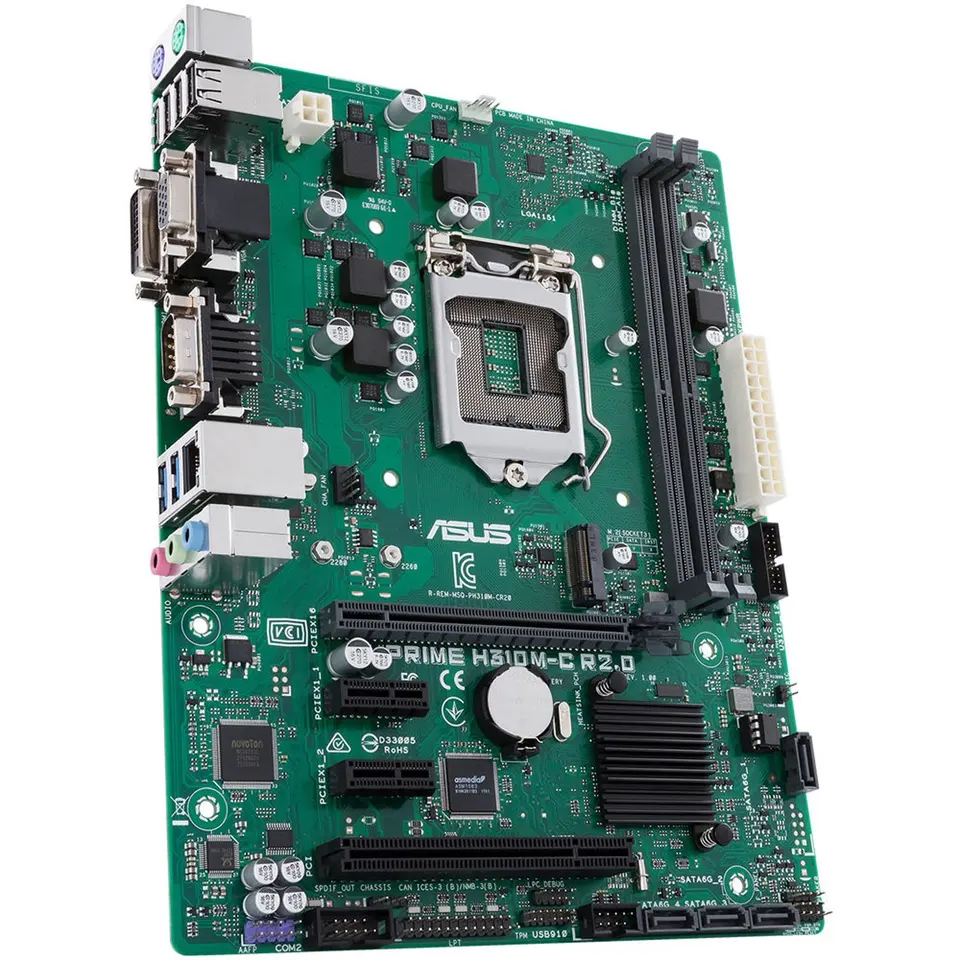 ASUS H310 PRIME H310M-C R2.0 Motherboard LGA 1151 Support cpu i3