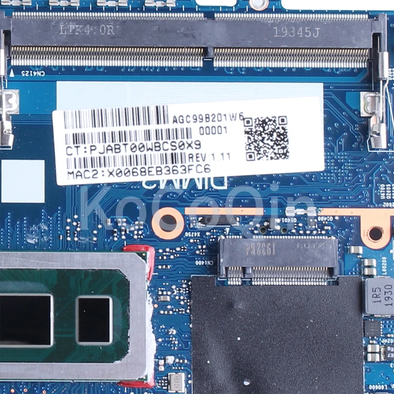 Imagem -04 - Placa-mãe Portátil para hp Elitebook Notebook Mainboard Teste X360 830 g6 6050a3059101 L64982601 L64980-601 L64981-601 i5 i7