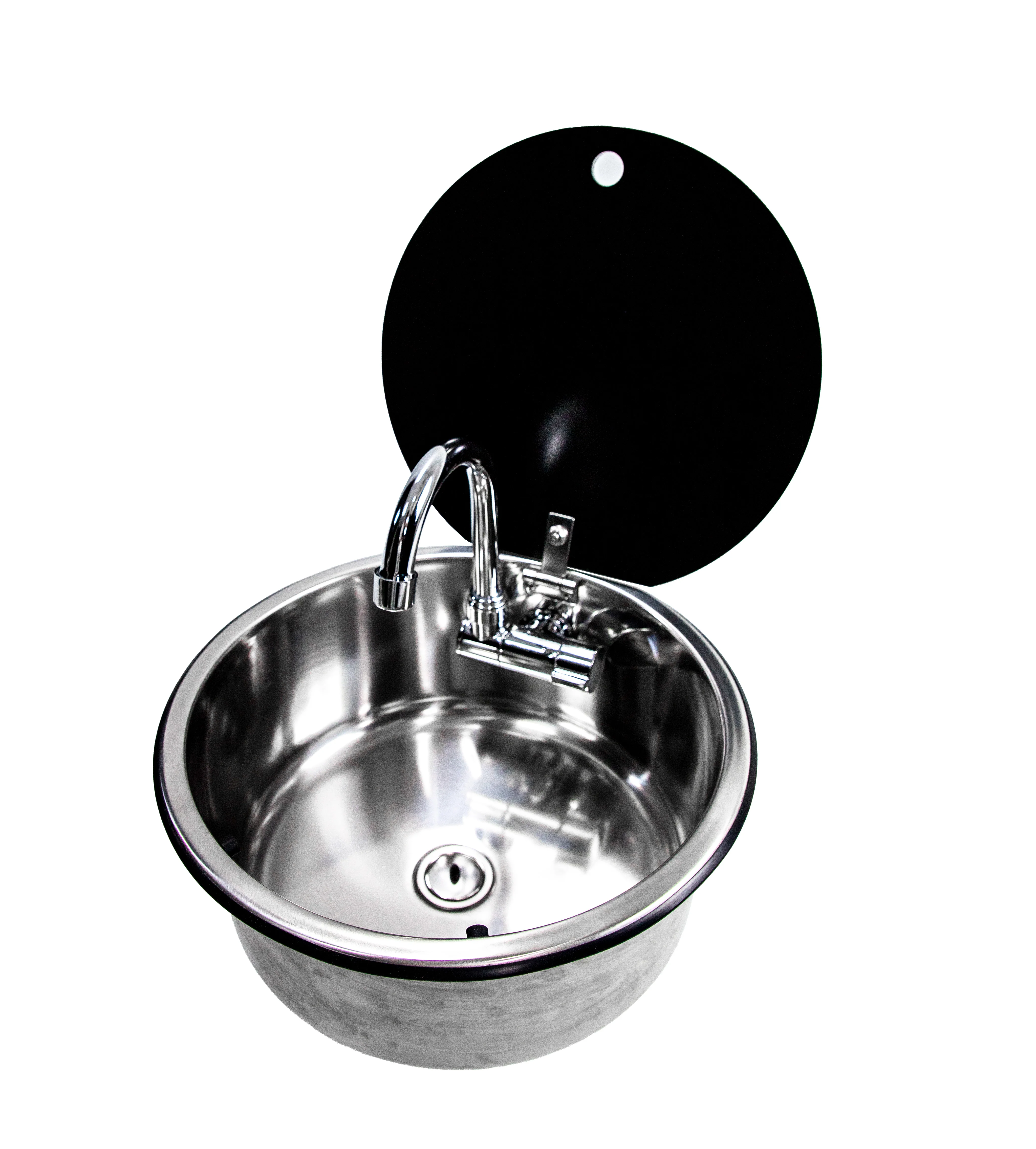 

Wholesale Mini Washing Machine Stainless Steel Kitchen Sink Rvs Campers Commercial Cocina Basin Heat Press Sink