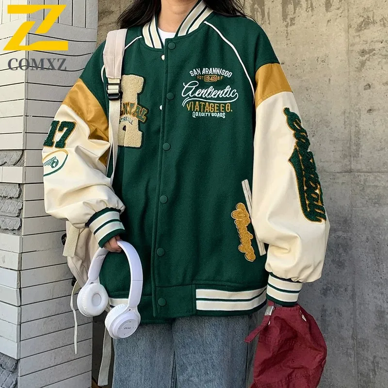 

COMXZ Мужская легкая ветровка, осеннее модное пальто для путешествий на открытом воздухе, велосипедные куртки для бега, 2021, высокая мода, бейсбольная форма