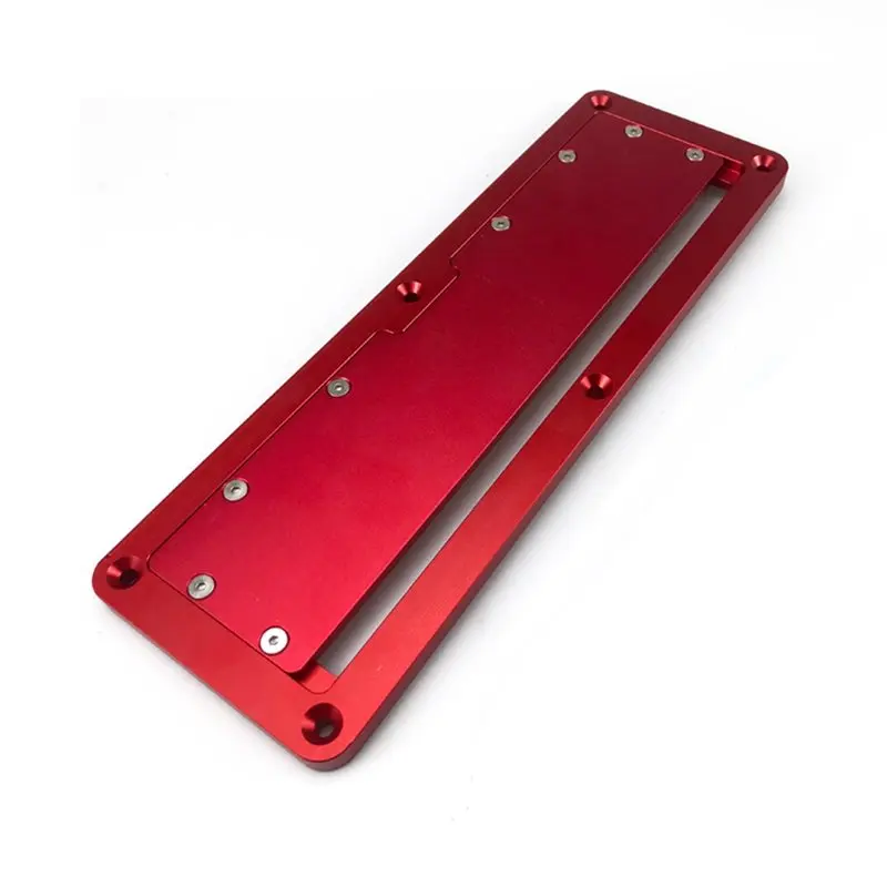 

ABBO-Adjustable Red Electric Circular Saw Flip Cover Plate For Table Saws