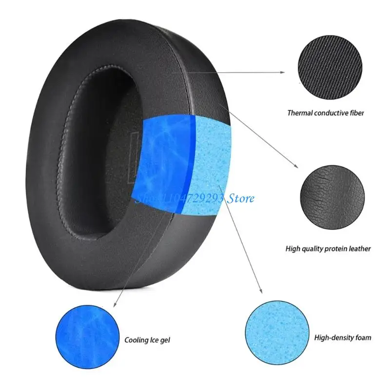 Y2GD – coussinets d'écouteurs infusés Gel, oreillettes pour écouteurs sans fil à