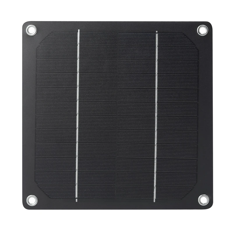 防水ソーラーパネルファンキット、ミニソーラーパネル、換気、鶏小屋、ペットハウス、RV、5W