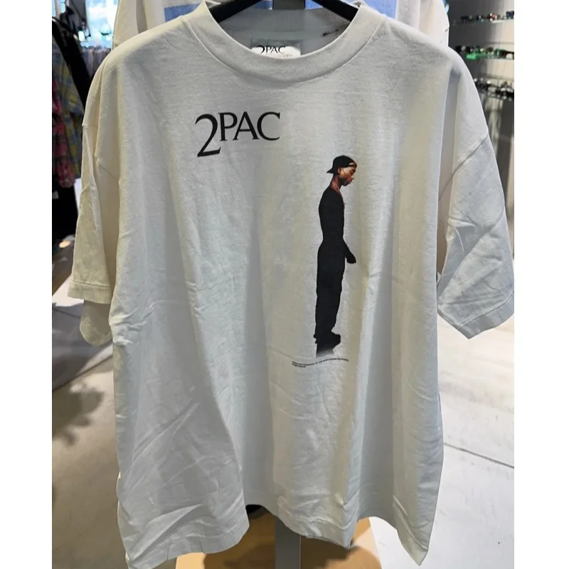 

Character Cross High Quality Printed Saint T Shirt Sporty Casual Distressed Short-sleeved T-shirt Men Women Fashion Top