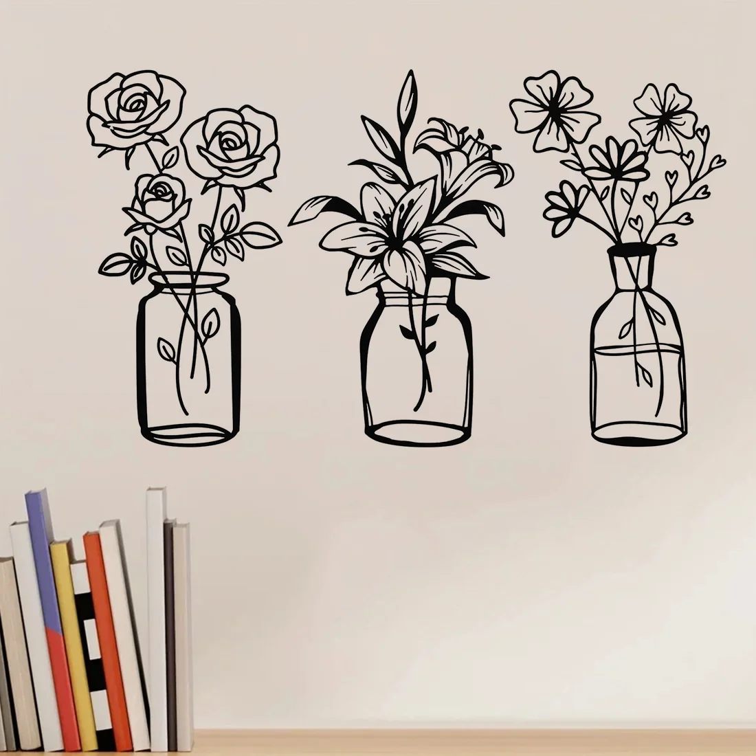 Home Decor Tulip - Patung Tulip Logam Minimalis Modern Elegan