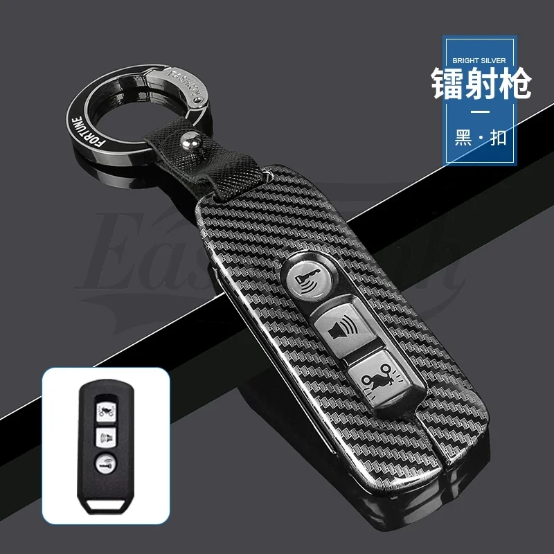 Car Zinc Alloy Car Keyless Smart Fob Key Case Cover For Honda PCX160 VISION SH350 160 PCX 125 Switch 150 ADV Wrench Accessories