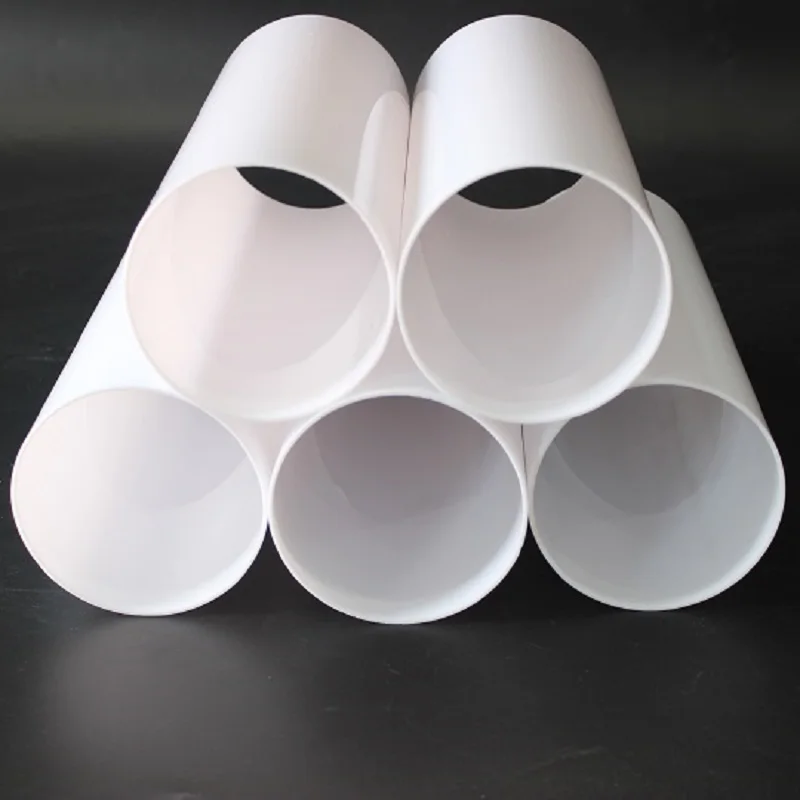 Naxilai Milky White Diffusion Plastic  PC Tube Plastic Pipe For Led Lighting Different Sizes High Quality