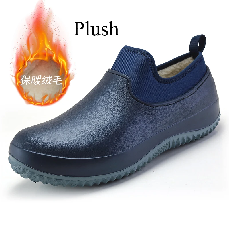 Chaussures Chef Hommes Sabots Sécurité Cuisine – Légères Antidérapantes Grande Taille EVA