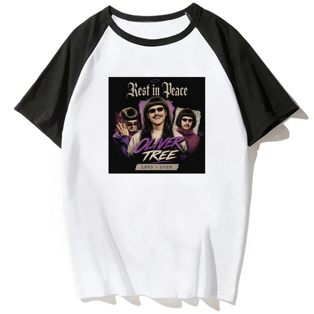 Oliver Tree T-Shirt für Teenager, alternative Grafik, Vintage, japanisches T-Shirt, 2000er Jahre, günstiges Manga-Retro-T-Shirt – Detail 2