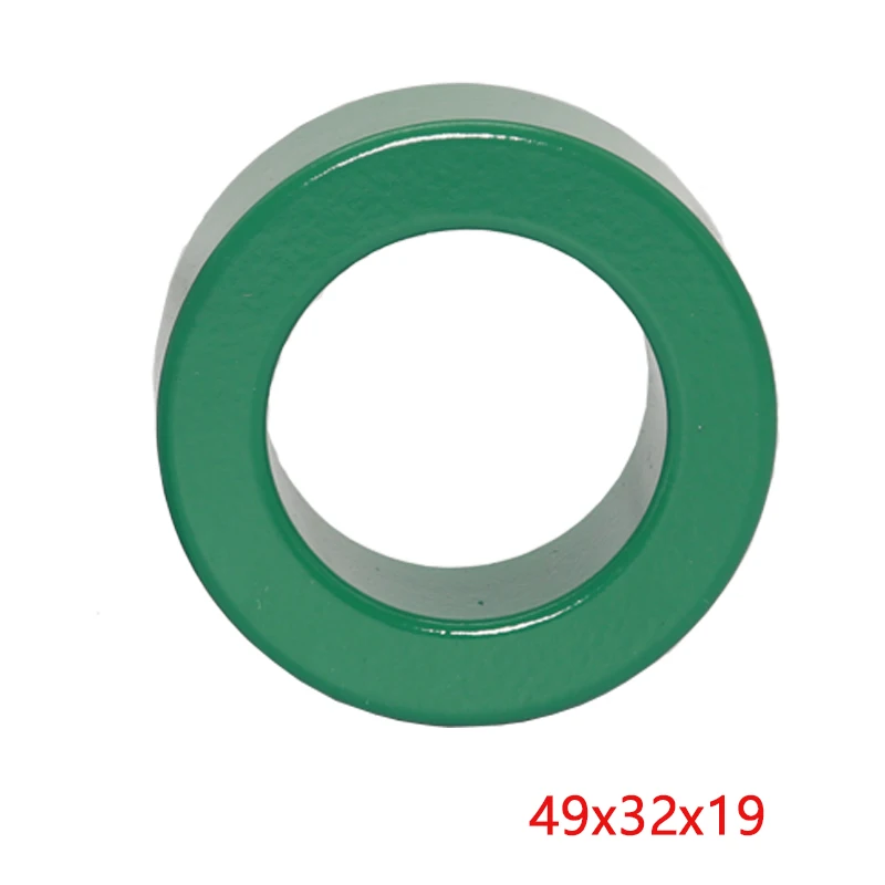 【1PCS】Green Magnetic Ring Ferrite Magnetic Ring 49*32*19mm Anti-interference Core Filter Inductance Transformer Magnetic Ring