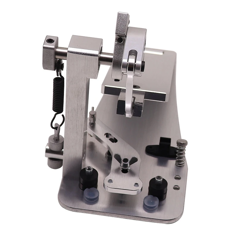 NEW Aluminium Alloy Drum Pedal Single Pedal Blue Color Silver Color High Quality with Small Flaw