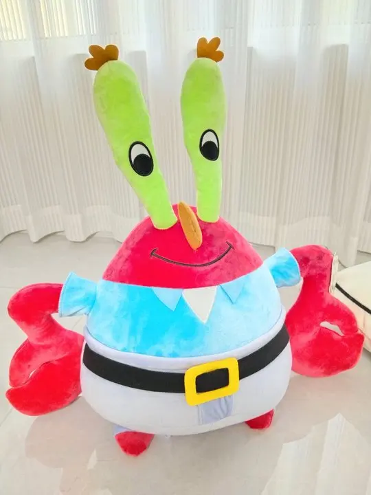 Anime Spongebob Squarepants Patrick Star Squidward Eugene H. Krabs Gary Kawaii Stuffed Plush Toys keychain Birthday Gift For Kid