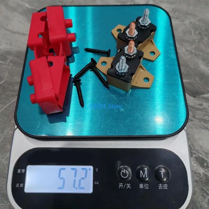 

U13C 5A Automatic Resetting Breakers Electrical Protector For 12V 24V Systems 2 Pack