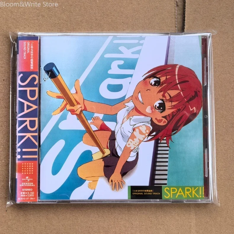

A Certain Scientific Railgun ORIGINAL SOUND TRACK SPARK!! Music CD Greatest Hits Album Music Record Walkman Soundtracks Box