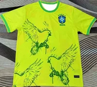 2025-26 Brazilian Football Jersey for Men, Special Edition, Jesus Edition, High Speed Drying Sports Jersey, New Collection 2025