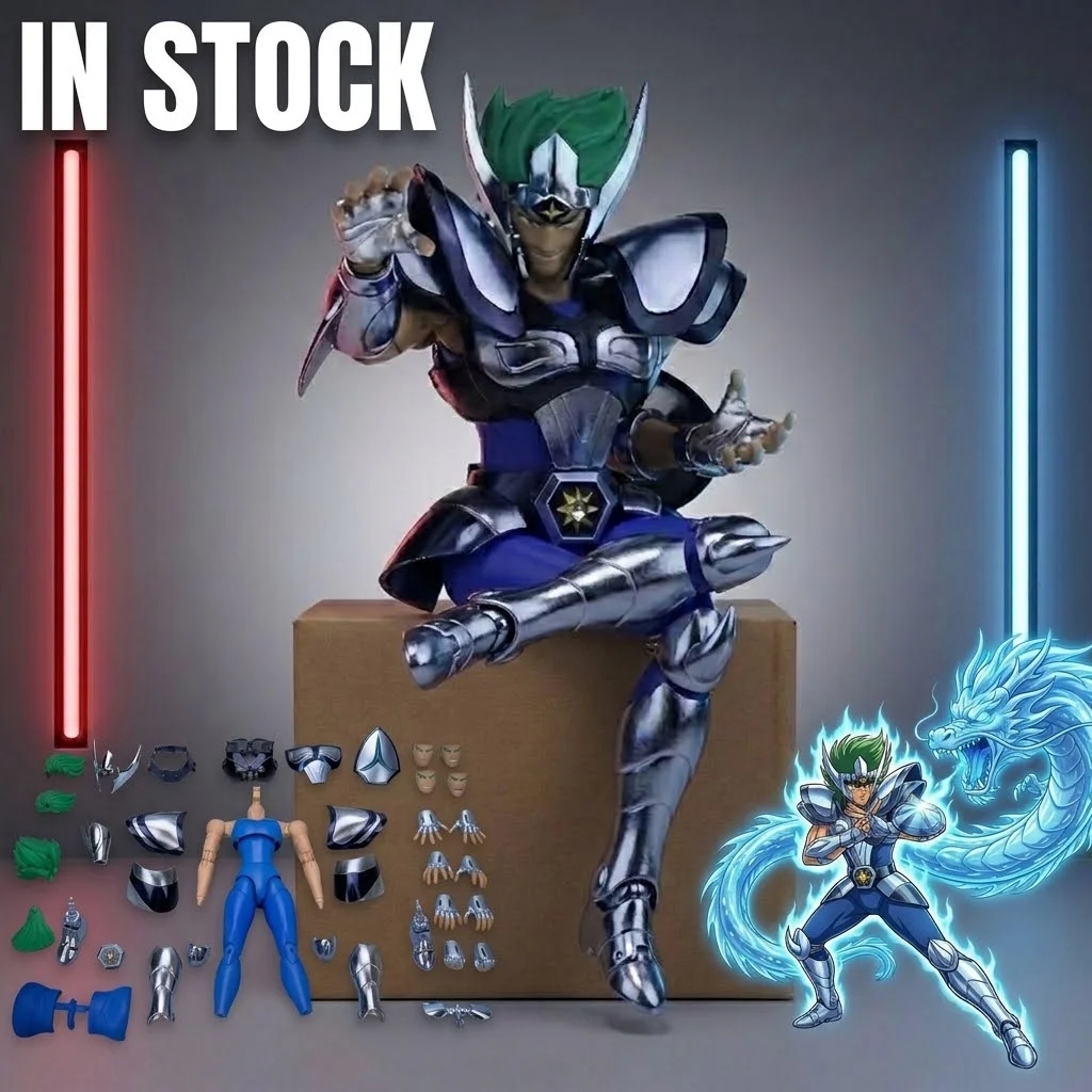 Saint Seiya Myth Cloth EX MST Cetus Whale Moses Silver Knights of The Zodiac Metal Armor in Stock Action Figure Collect Gifts