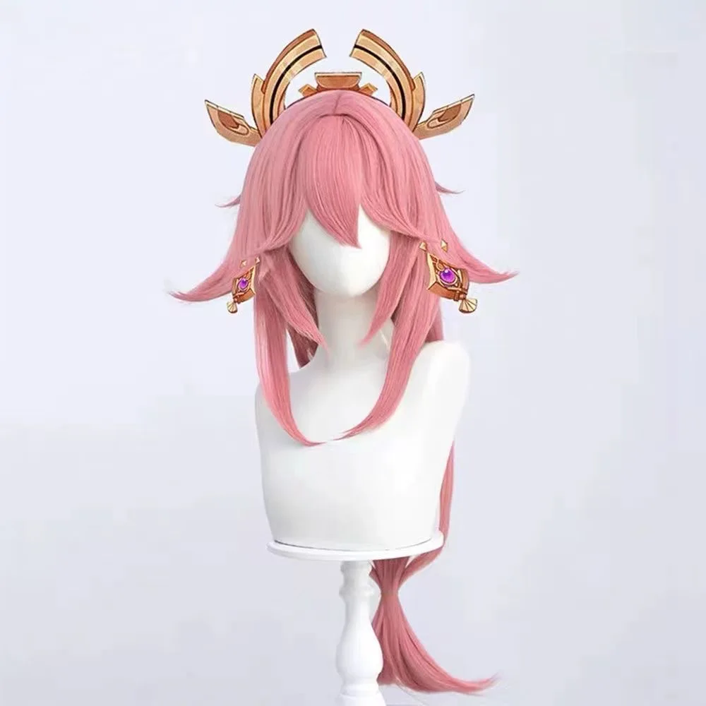 

Easy-to-Style Anime Cos Wig for Two-dimensional Role Play Comic Exhibition