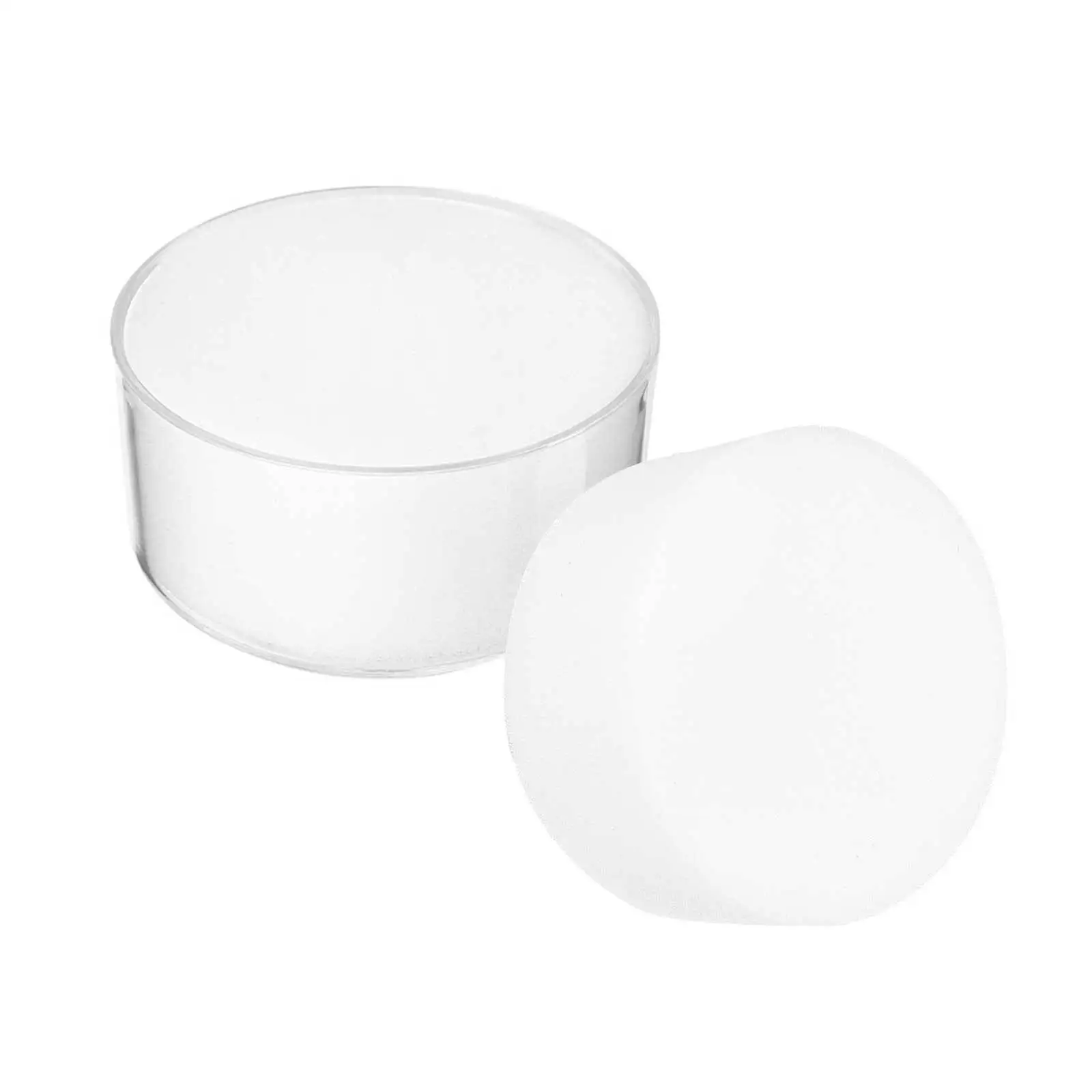 2Pcs Plastic Sponge Fingertip Moistener for Cash Counting Shape Wet Sponge Tool for Bank Cashiers Mail Clerks