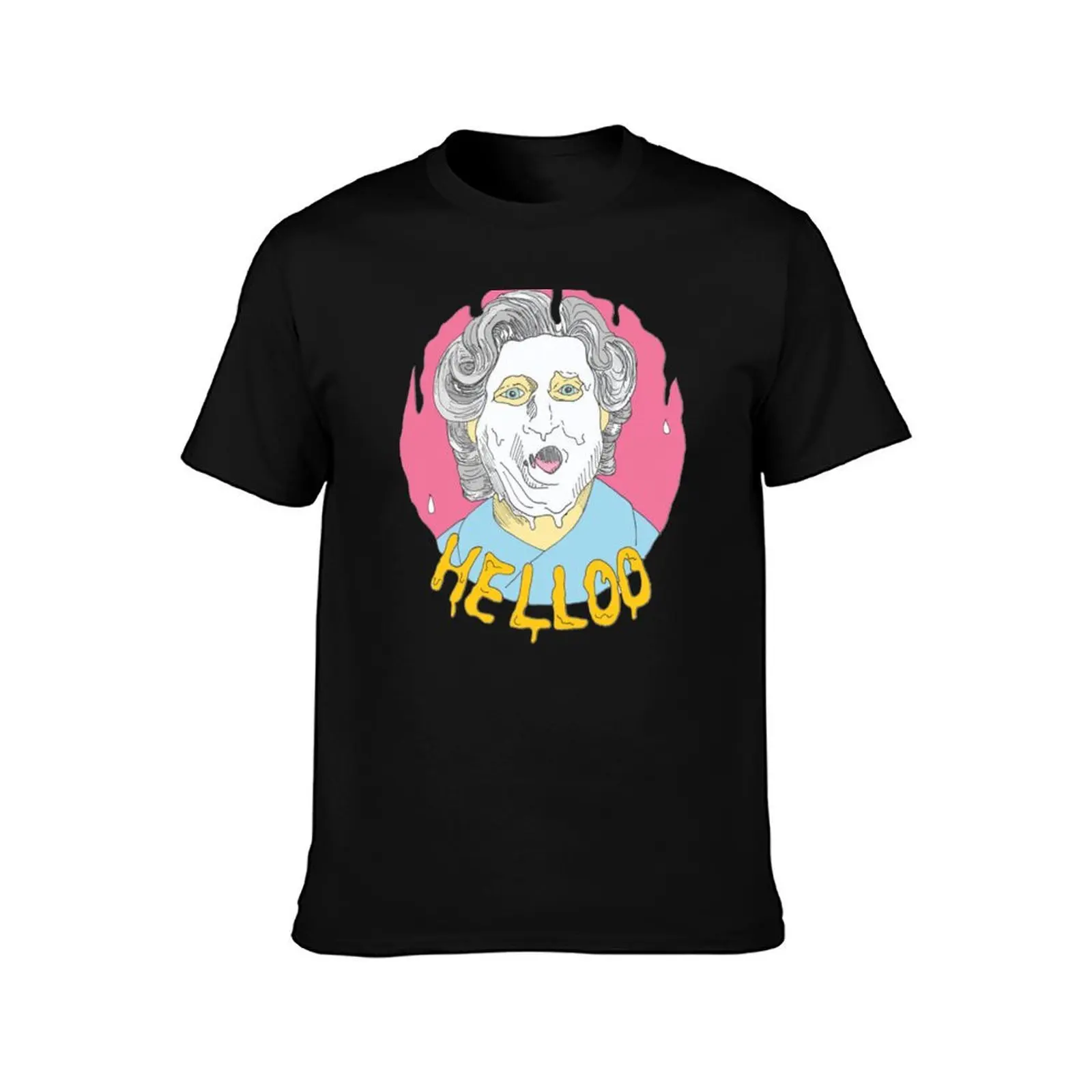 Mrs Doubtfire Hello, robbie williams, gifts for her, gifts for him T-Shirt Stretch Fabric Comfort T-Shirt