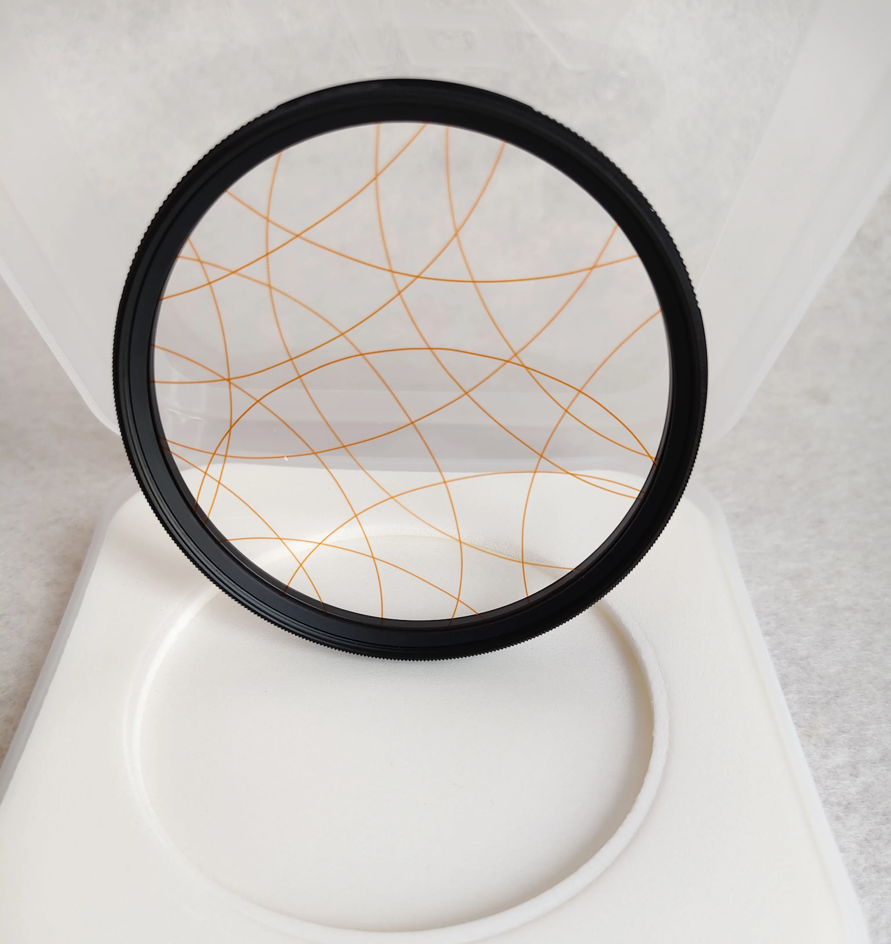 car light Irregular trailing Elongation Streak Filters 67\77\82mm Sun roadlamp Blue Orange clear Scattering Messy sci-fi Filter