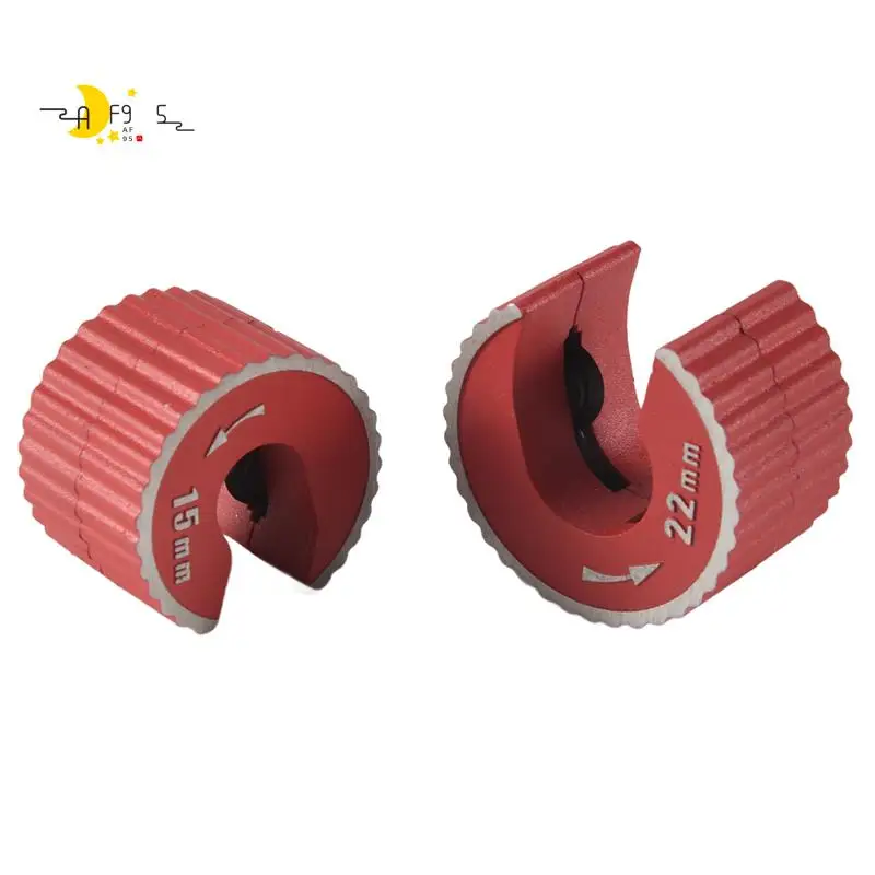 

AF95-2PCS 15Mm & 22Mm Copper Pipe Cutter Mini Auto Pipe Slice Tool Zinc Alloy Tube Cutter For Cutting Copper Aluminum Pipes