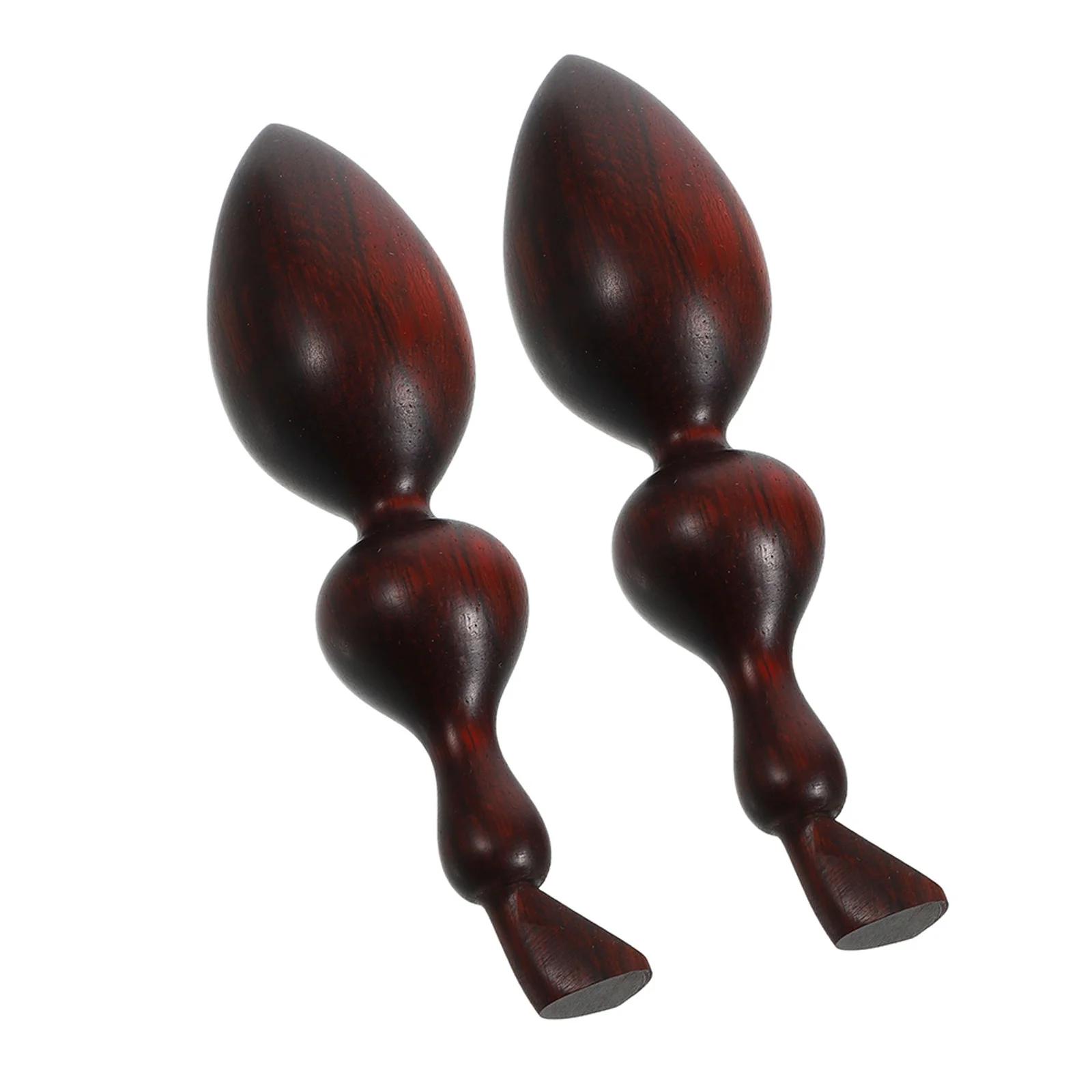 قطعتان من أدوات تدليك خشب الصندل الأرجواني - عصا كشط من الخشب الطبيعي لعلاج نقطة الزناد - جواشا محمولة باليد للوجه والجسم #5