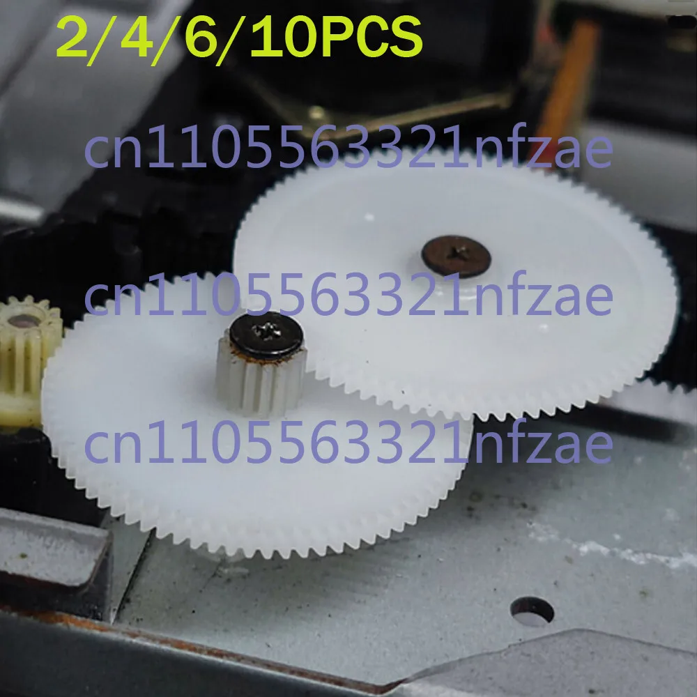 

2 шт. шаговая шестерня с лазерной головкой для KSS-210A CDX-640 CD-Z500 CD-a317EX, запчасти для проигрывателей компакт-дисков