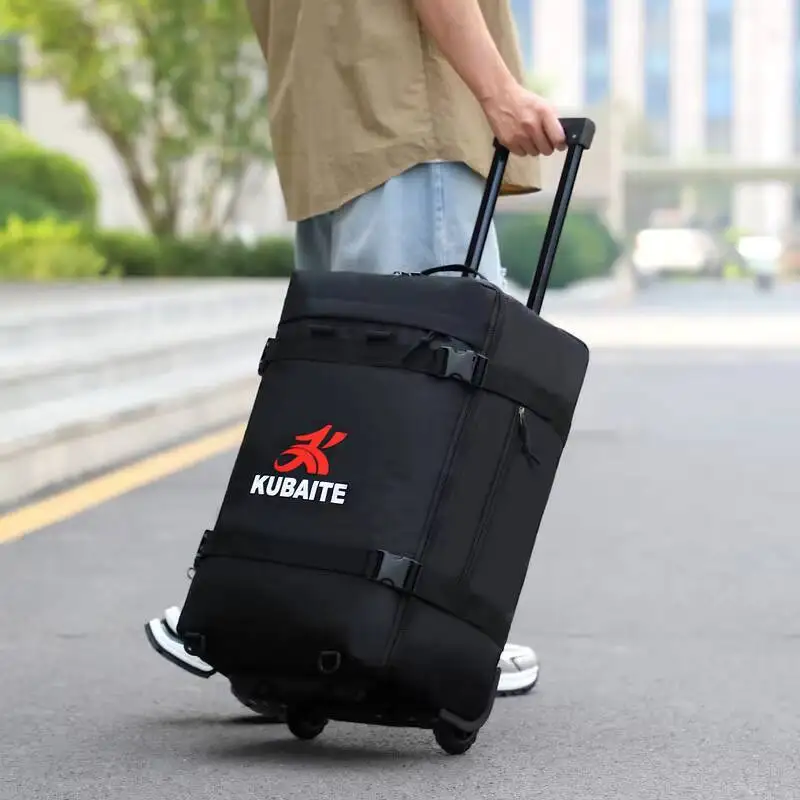 Wheeled Backpack Carry-on Bag Waterproof Travel Backpack With Wheels For Men Rolling Backpack For Business Travel Laptop