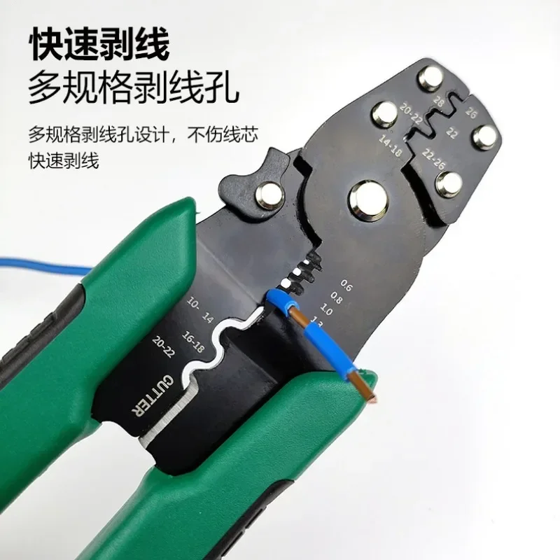 1pcs 4in1 Multifunctional Crimping Pliers, Wire Stripper, Wire Cutter,terminal Pliers, Wiring Accessories, Hand Tool Accessories