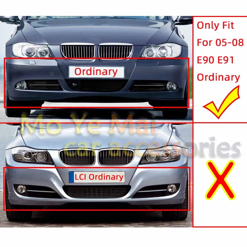 Auto Headlight Washer Nozzle Cover Lid For BMW 320 325 328 E90 E91 2005-2008 High Quality Painted Cleaner Sprayer Shell Cap Trim
