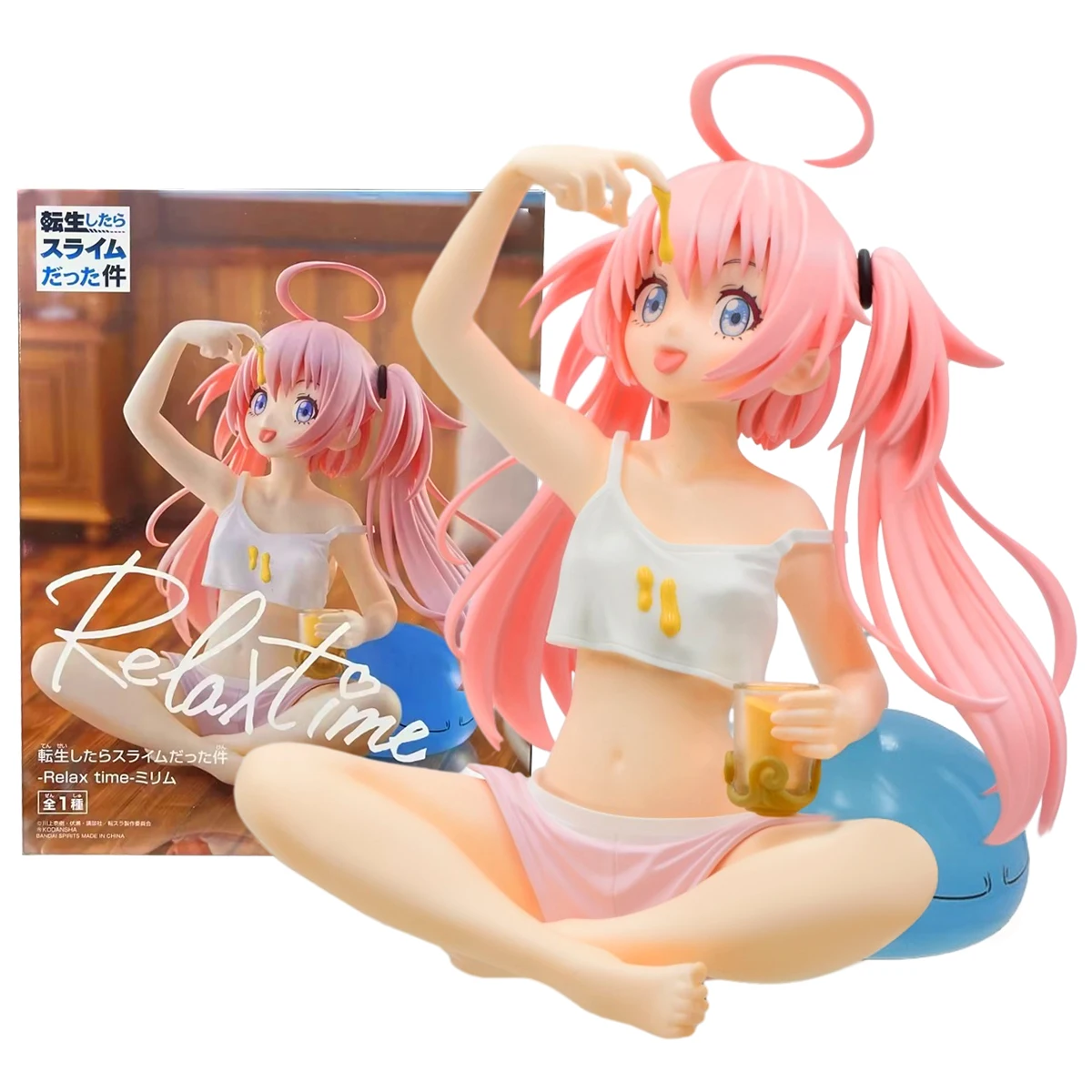 13CM Anime Figure Milim Nava That Time I Got Reincarnated As a Slime Relax time Anime Figure Toy Gift Collection Action Figure