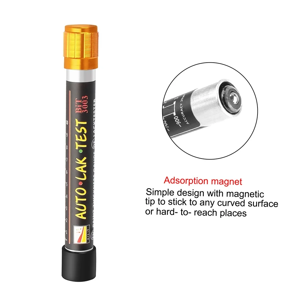 Car Paint Test Thickness Tester Meter Gauge Auto Paint Cars Paint Crash Test Pen Car Paint Inspection Tool