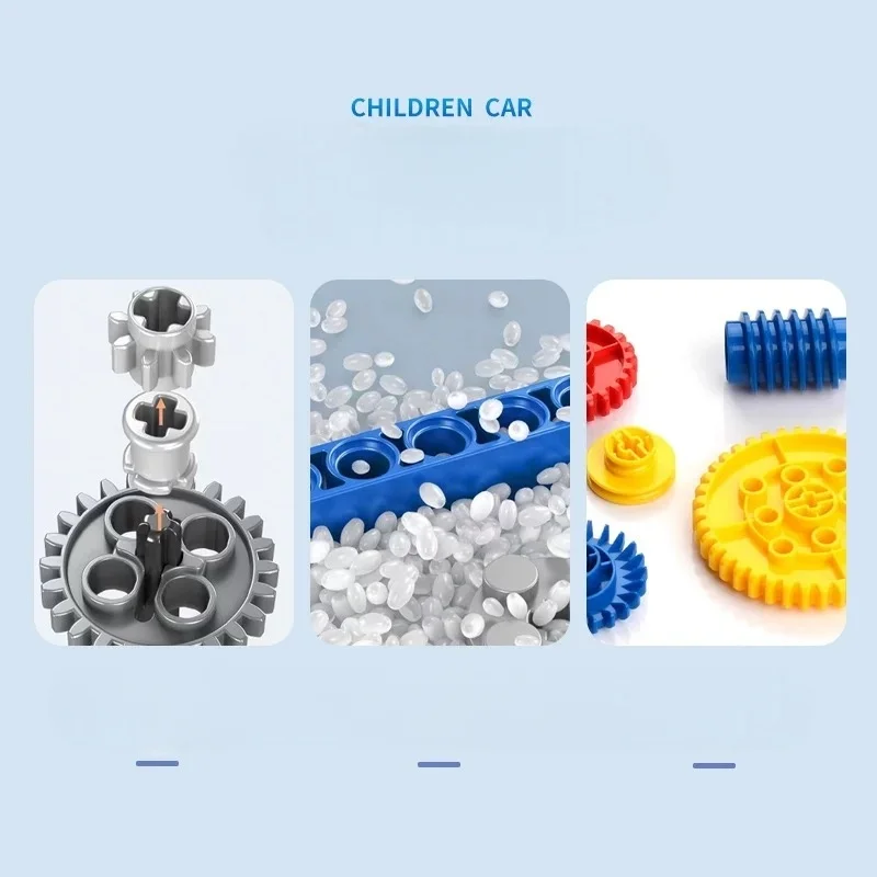 Bloc Robot ensemble Science éducation Puzzle bloc ensemble groupe mécanique engrenage jouet 3-en-un bloc paquet avec manuel d'instructions