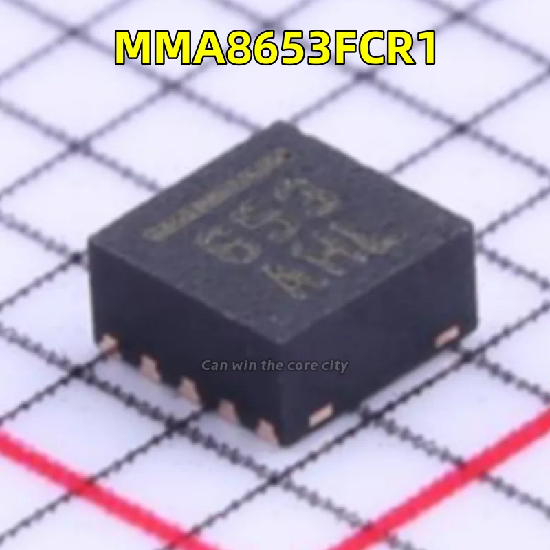 

5-100 PCS/LOT New MMA8653FCR1 silk screen 653 package: DFN-10 (2x2) attitude sensor/gyroscope