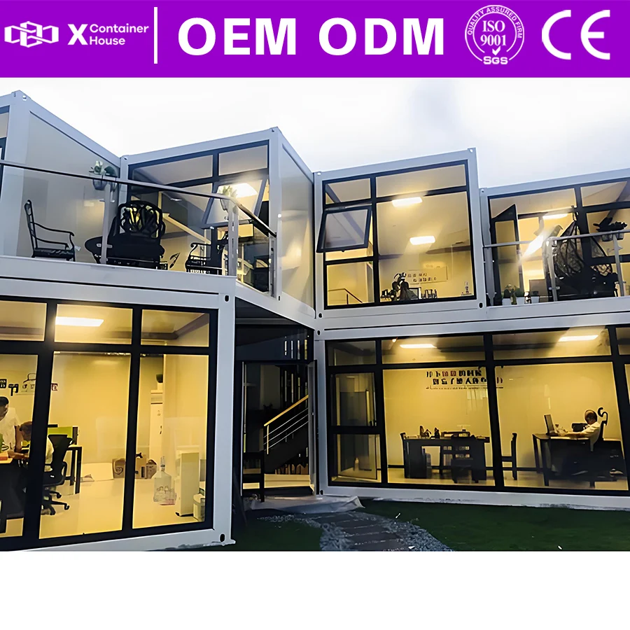 Economic Prefabricated Houses Ready to Live in Flat Pack Tiny Homes Modular House Prefab Container Prefabricated Housing Module