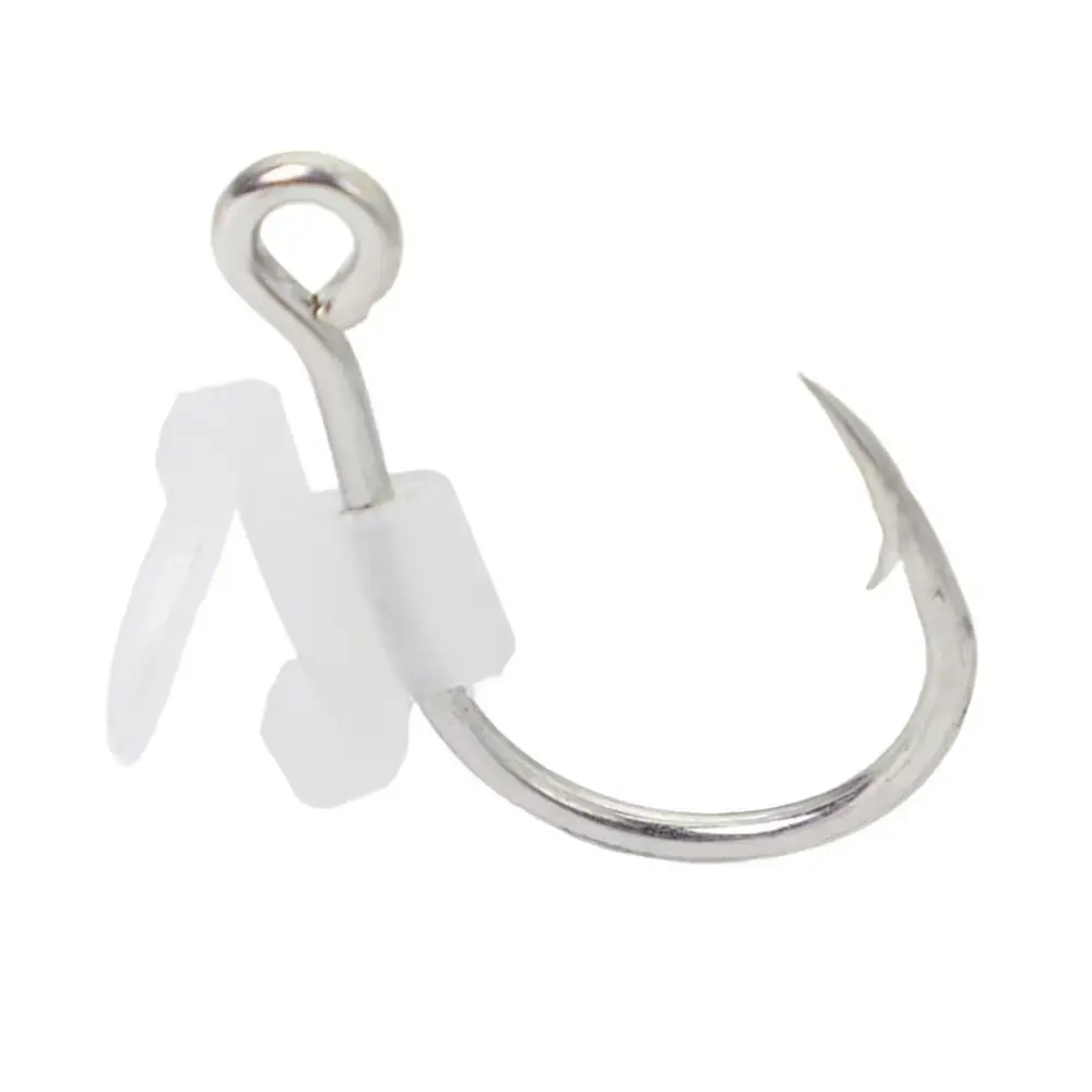 

10Pcs Heavy Duty Luminous Live Shrimp Fishing Hooks High Strength Perforated Design Sea Bass Carbon Steel Hook Sharp Point