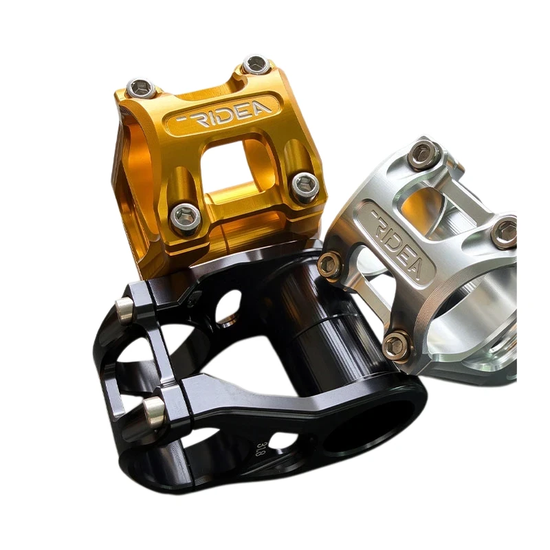 RIDEACNC7075 aluminum a Dual-Segment Stem Handlebar Adapter for Road Drop Bars 31.8mm to 31.8mm, Birdy3  Folding Bike Conversion