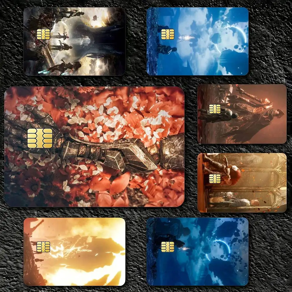 

C-Clair Obscur Expedition 33 Sticker Decoration Creative Bank Card Bus Metro Waterproof Sticker