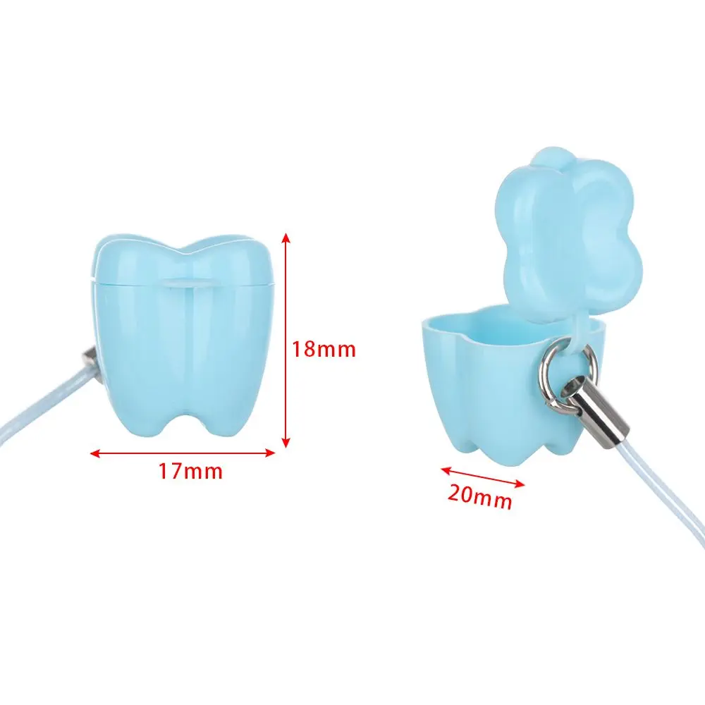 10PCS Cute New Gift Multicolor Dental Clinic Baby Teeth Box False Tooth Case