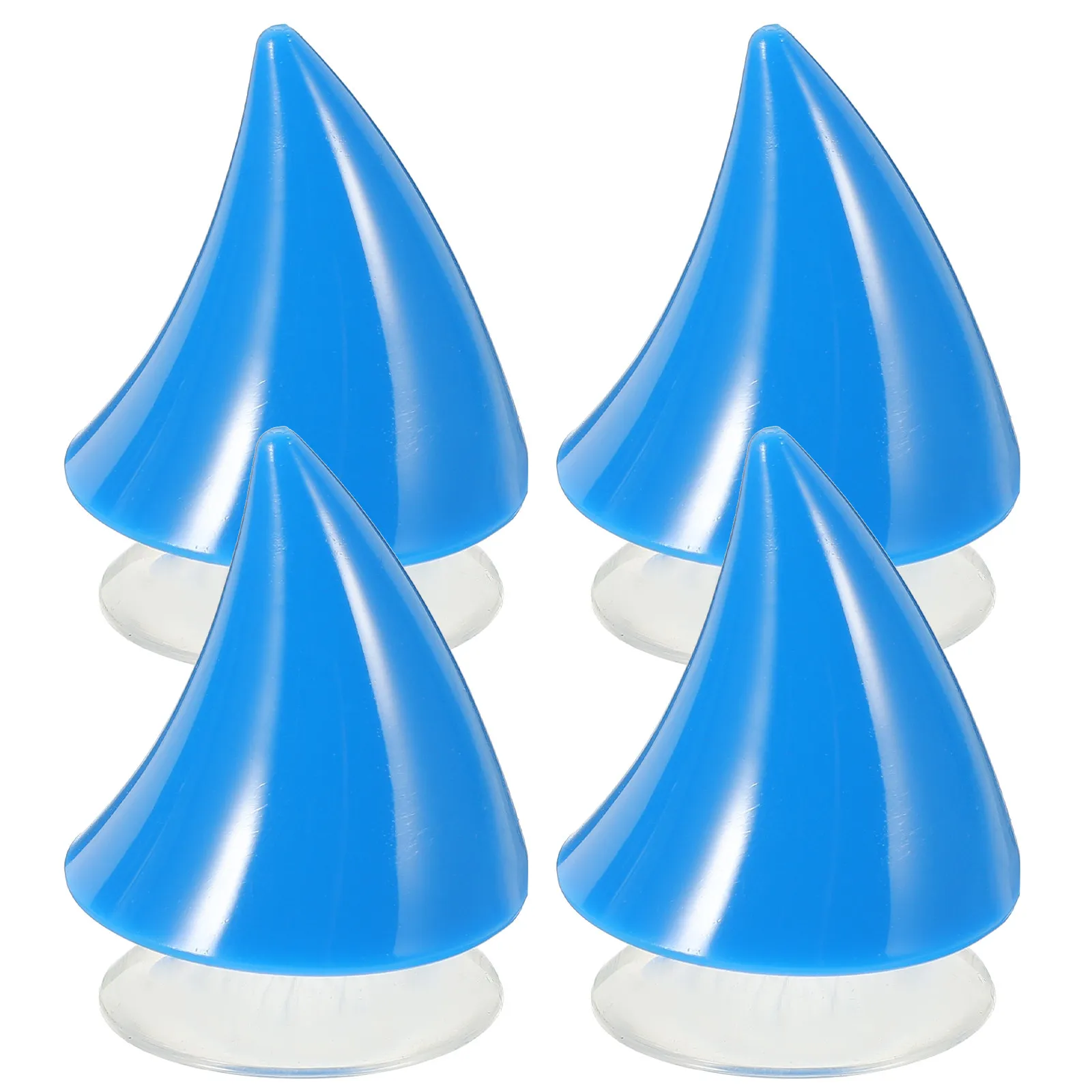 

4Pcs Motorcycle Horns Decorative Demon Style Reusable Suction Cup Mount Accessory for Bike Ski Snowboard Helmets