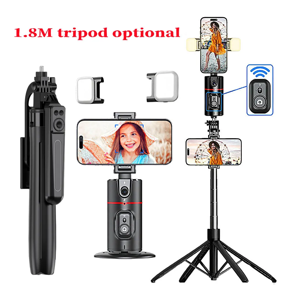 

Roreta Portable Bluetooth Selfie Stick Multifunctional Phone Holder Tripod With light Wireless Remote Shutter for smartphone