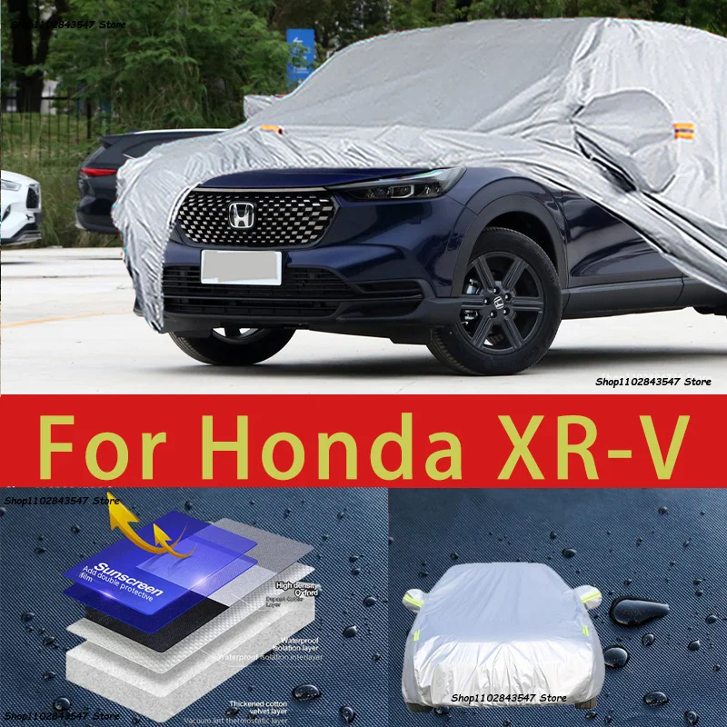 

For Honda XR-V Car protective cover Auto paint protection Sunscreen heat-insulating waterproof car clothing Car film